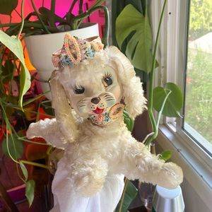 Princess poodle Rushton doll